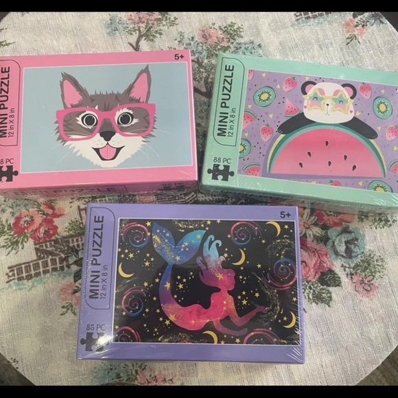 Kids Mini Puzzles - Picture 1 of 3